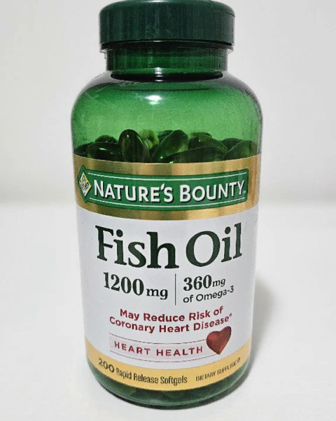 Óleo de Peixe Nature's Bounty 1200mg