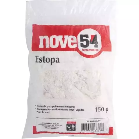 Estopa Branca Polimento C/150g Nove54 - comprar online