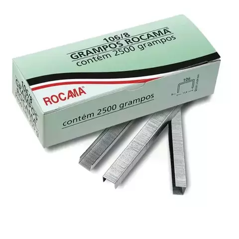 Grampo P/ Grampeador 6mm Rocama - comprar online