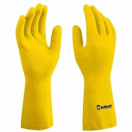 Luva de Látex Multiuso Forrada N°10 Imat