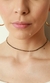 Choker Riviera com zirconia preta - comprar online