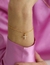 Pulseira Singapura com cruz cravejada