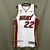 Camisa de Basquete Nike Branco Miami Heat 22 Jimmy Butler