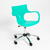 Silla Jim neumática con base cromada - tienda online