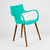 Silla Jim patas de madera en internet