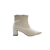 Bota de Cano Curto Croco Branco - comprar online