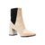 BOTA DE CANO CURTO VERNIZ OFF WHITE