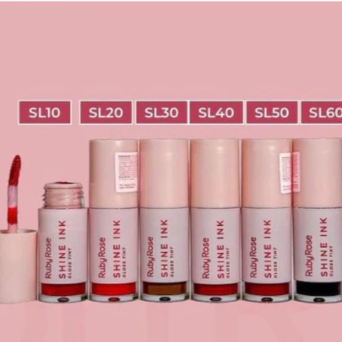 Gloss Tint Shine Ink labial Lip Gloss Linha Rosa Ruby Rose 5,4g - comprar online