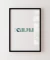 Quadro Decorativo Frases - Vai com cALMA na internet