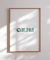Quadro Decorativo Frases - Vai com cALMA