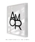 Quadro Decorativo Frases - AMOR 01 - loja online