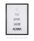 Quadro Decorativo Frases - Fé Paz Amor Saúde Alegria - Galeria Fernanda Marcondes
