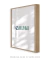 Quadro Decorativo Frases - Vai com cALMA