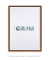 Quadro Decorativo Frases - Vai com cALMA - comprar online