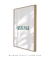 Quadro Decorativo Frases - Vai com cALMA - comprar online