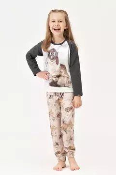 Pijama Gato Aviador Infantil