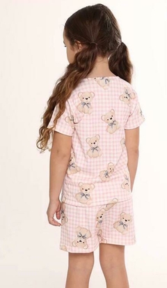 Conjunto pijama infantil urso - comprar online