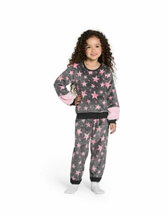 pijama de veludo estrela