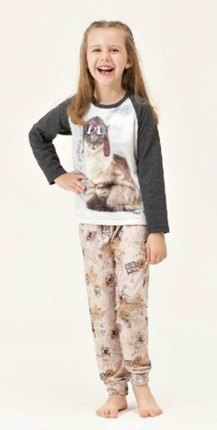 pijama estampa de gato