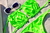 Bikini Sonia T.M Verde Flúor - comprar online