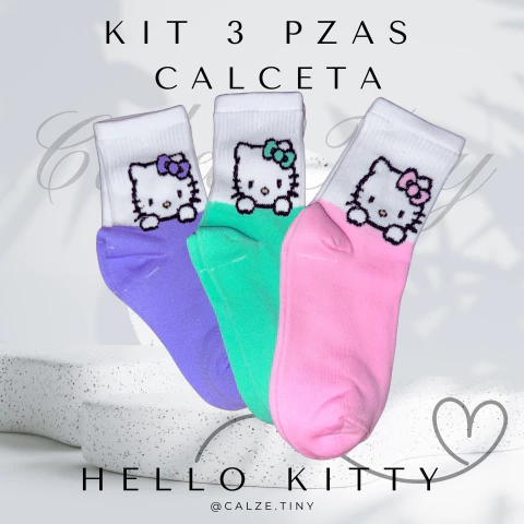 Calceta 3/4 Hello Kitty Colors Adulto en internet