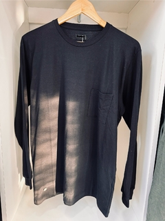 Remera Manga Larga Negra