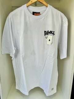 Remera White Cards - comprar online