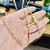 Corrente Cadeado Alongado 3mm 8gr Fecho Bomba Banhado A Ouro 18k