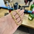 Pulseira Lacraia 5mm Fecho Trava Dupla Banhada A Ouro 18k - comprar online
