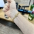 Pulseira Lacraia 5mm Fecho Trava Dupla Banhada A Ouro 18k na internet
