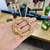 Pulseira Cadeado 8mm Fecho Duplo Banhada A Ouro 18k - comprar online