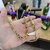 Corrente e Pulseira Cadeado 8mm Fecho Duplo Banhado A Ouro 18k na internet
