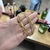 Corrente e Pulseira Lacraia 7mm Fecho Duplo Banhado A Ouro 18k - loja online