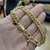 Pulseira Lacraia 10mm Trava dupla Banhado A Ouro 18k na internet