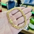 Pulseira Lacraia 7mm Fecho Trava Dupla Banhada A Ouro 18k