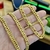 Corrente e Pulseira Grumet Lacraia 10mm Fecho Trava Dupla Banhado A Ouro 18k - comprar online