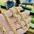 Corrente e Pulseira Lacraia 7mm Fecho Duplo Banhado A Ouro 18k na internet