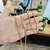 Corrente e Pulseira Peruana 3mm Fecho Bomba Banhado A Ouro 18k