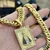 Corrente Grumet 13mm Com Pingente Nossa Senhora Cravejado Banhado A Ouro 18 - comprar online