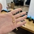 Corrente Veneziana 1mm Com Pingente Cruz Amarrado P Banhados A Ouro 18k na internet