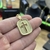 Pingente Placa Cruz Vazada P Banhada A Ouro 18k