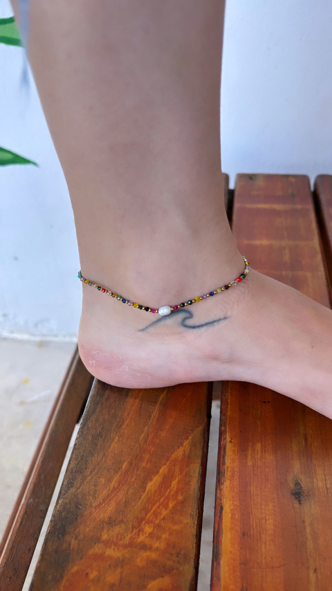 Tornozeleira pérola doce - comprar online