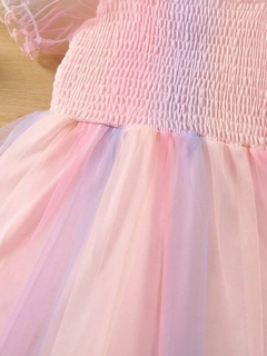Vestido arcoíris hermoso y único para fiesta o casual - comprar en línea