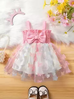 Vestido de Princesa Rosa Dulce