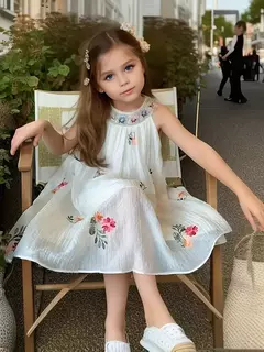 Vestido de tul de princesa para fiestas y uso diario - Baby Haus Mx