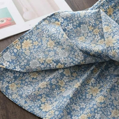 Vestido de verano de algodón de manga corta para niña en internet