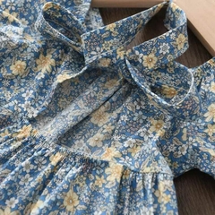 Vestido de verano de algodón de manga corta para niña - comprar en línea