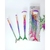 Kit 3 Pincel Sereia para Maquiagem