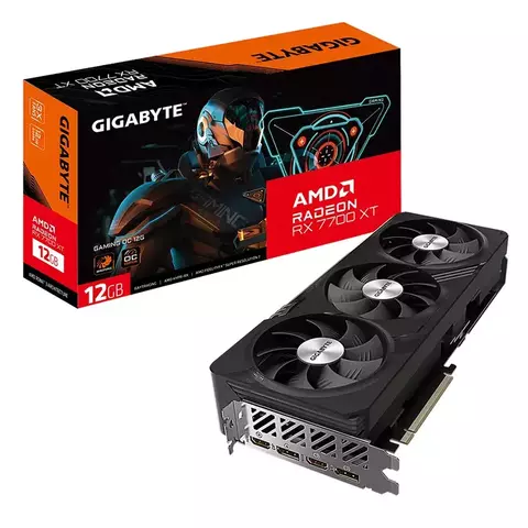 VIDEO RX 7700 XT GIGABYTE GAMING OC 12GB - comprar online