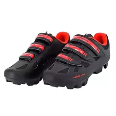 SAPATILHA ABSOLUTE NERO MTB PRETO/VERMELHO - comprar online